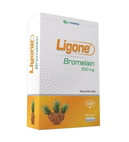 LIGONE BROMELAIN 500 MG ürün görseli 1