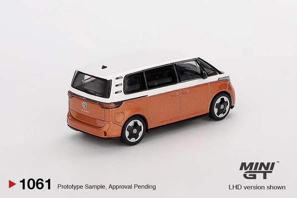 Mini GT Volkswagen ID.Buzz Candy White / Energetic Orange 1061 - Resim 2