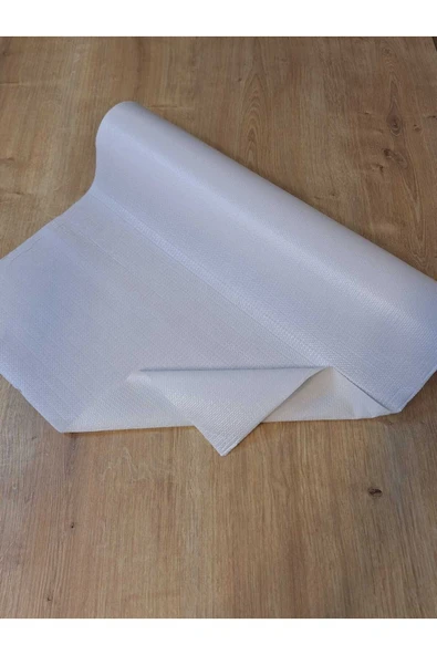 Beyaz Raf Ve Dolop Içi Örtüsü -  Kaymaz Raf Örtüsü 50cm X 500 Cm - Resim 2