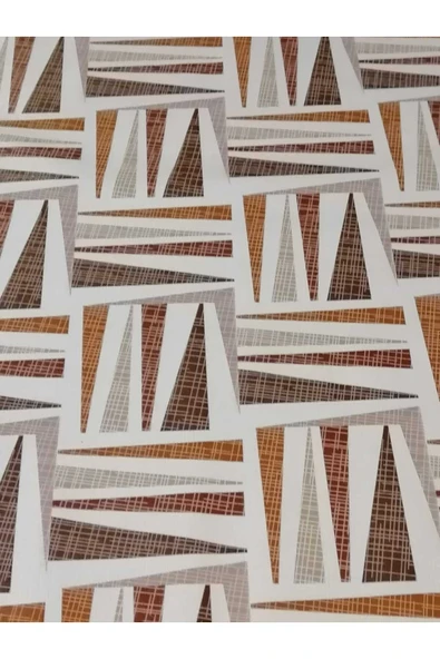 ELYAFLI PVC MUŞAMBA - DESENLİ SİLİNEBİLİR MASA ÖRTÜSÜ - Resim 6