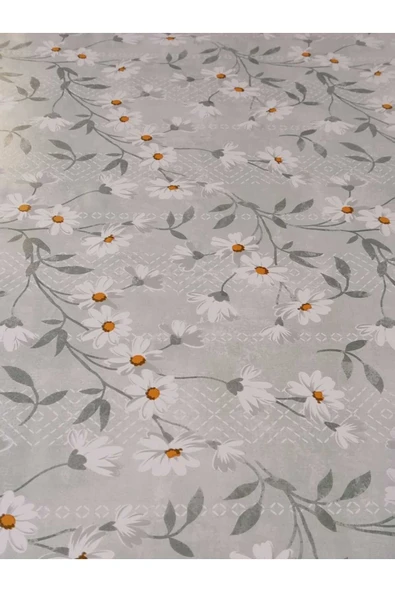 Elyaflı Pvc Muşamba - Desenli Silinebilir Masa Örtüsü - Resim 6