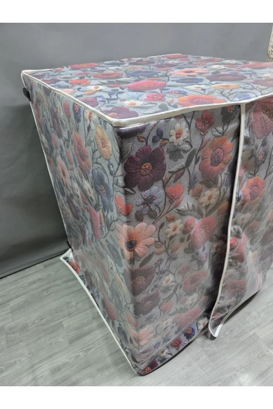 PVC Kumaş Doku Kurutma & Çamaşır Makinesi Örtüsü – Suya Dayanıklı, Kolay Temizlenir - Resim 2