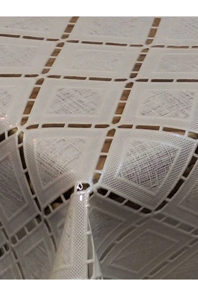 Ithal Pvc Muşamba - Desenli Silinebilir Masa Örtüsü - Resim 4