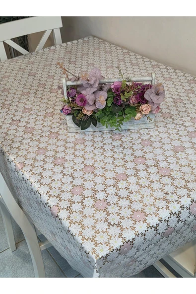 Ithal Pvc Muşamba - Desenli Silinebilir Masa Örtüsü - Resim 9