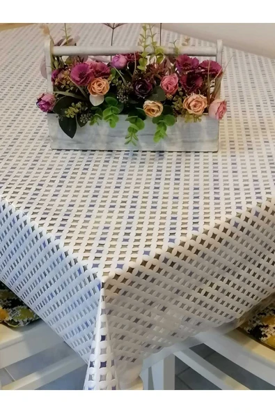 İTHAL PVC MUŞAMBA - DESENLİ SİLİNEBİLİR MASA ÖRTÜSÜ - Resim 4