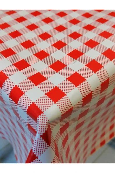 ELYAFLI PVC MUŞAMBA - DESENLİ SİLİNEBİLİR MASA ÖRTÜSÜ - Resim 5