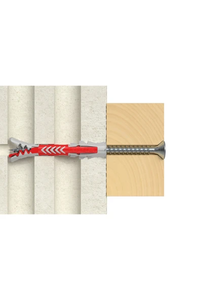 Fischer Duopower 6x30 Dübel 100 adet - Resim 3