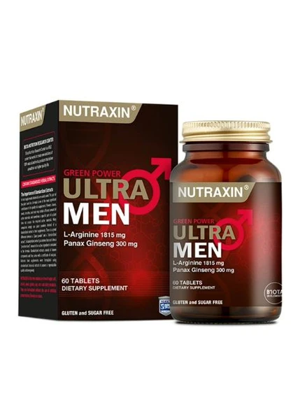 Nutraxin Ultra Men Tablet 60 Tablet ürün görseli
