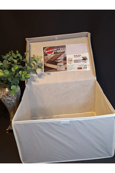 ÇOK AMAÇLI SAKLAMA KUTUSU BAZA 50 X 40 X 19 - Resim 8