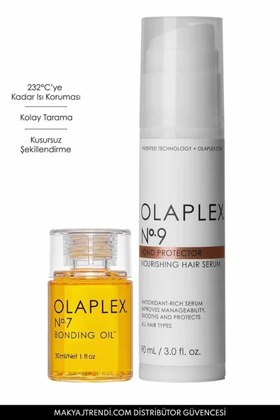 Olaplex Bonding & Nourishing Protector Duo - Bağ Güçlendiren & Saçları Besleyen Ikili Bakım Seti ürün görseli 1