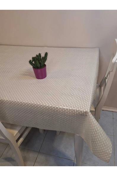 Ithal Pvc Muşamba - Desenli Silinebilir Masa Örtüsü - Resim 2