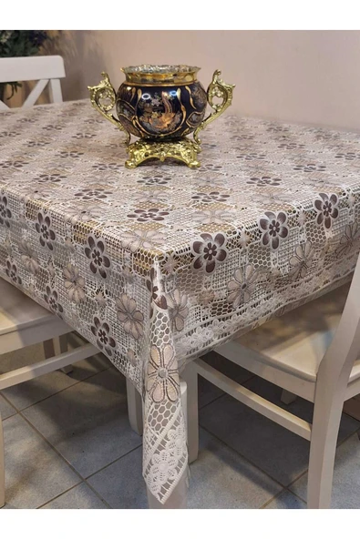 Ithal Pvc Muşamba - Desenli Silinebilir Masa Örtüsü ürün görseli
