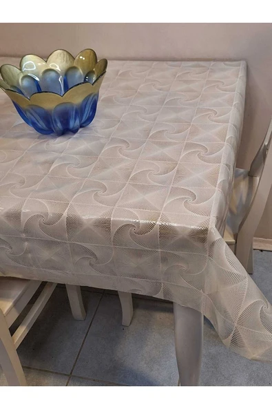 Ithal Pvc Muşamba - Desenli Silinebilir Masa Örtüsü - Resim 2