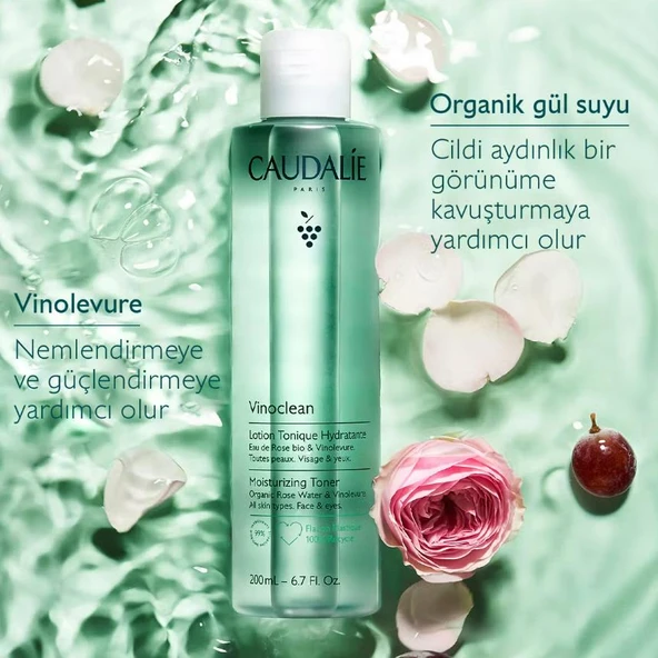Caudalie Vinoclean Nemlendirici Tonik 100 ml - Resim 3