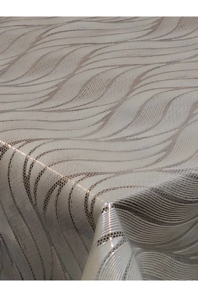 Ithal Pvc Muşamba - Desenli Silinebilir Masa Örtüsü - Resim 6