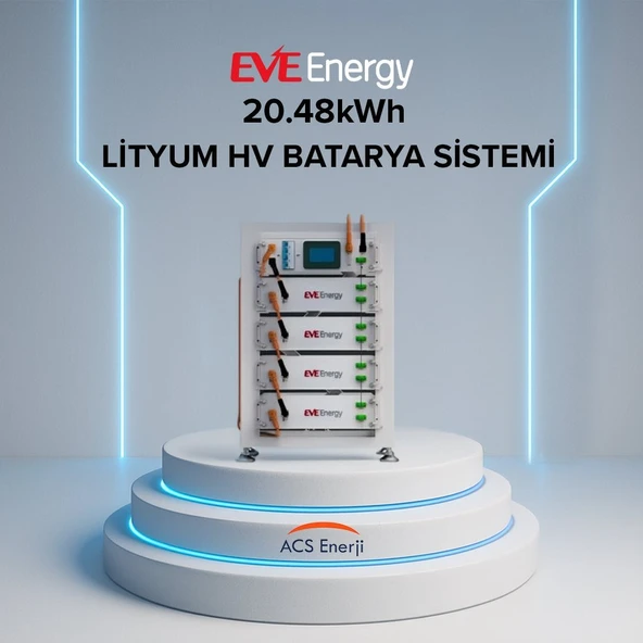Eve  20.48kWh LİTYUM HV (YÜKSEK VOLTAJ) BATARYA SİSTEMİ LiFePO4 - Resim 2