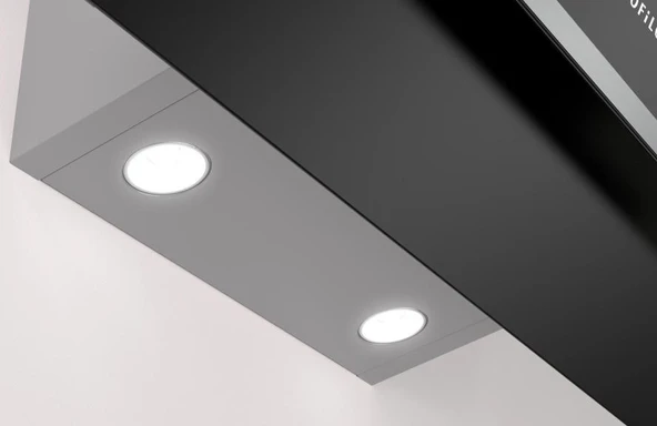 Profilo DVK8J661 80 CM Duvar Tipi Davlumbaz Siyah - Resim 4