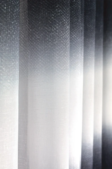 Perdante Magical Şantuklu Pilesiz Tül Perde (TEK KANAT) (300 X 250) - Resim 2