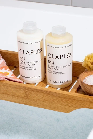 Olaplex Bond Maintenance System - Saç Kusursuzlaştırıcı & Bağ Güçlendirici Üçlü Bakım Seti - Resim 7