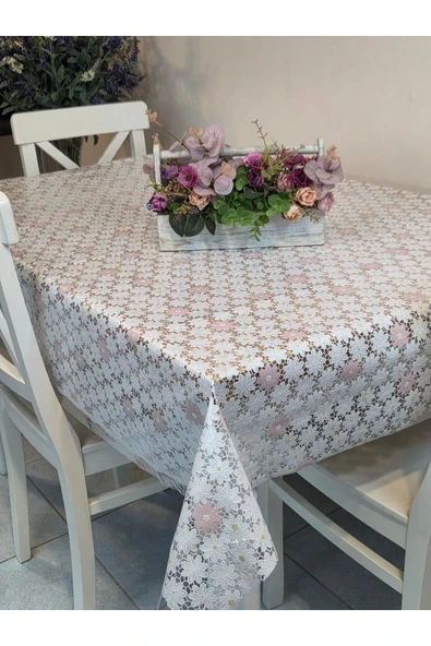 Ithal Pvc Muşamba - Desenli Silinebilir Masa Örtüsü - Resim 8