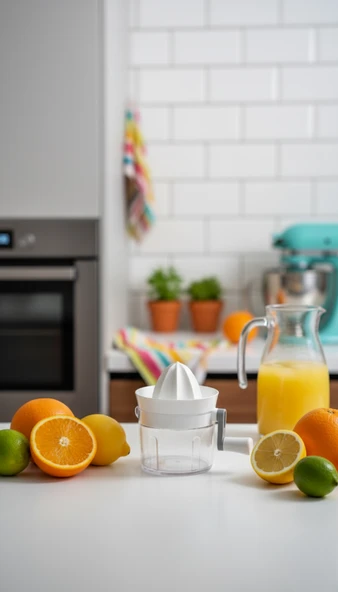 LUDIA Manuel Kollu Pratik Narenciye Sıkacağı - Resim 7