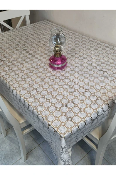Ithal Pvc Muşamba - Desenli Silinebilir Masa Örtüsü - Resim 9