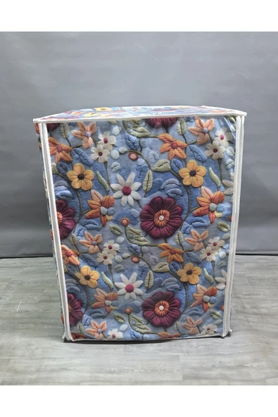 Kumaş Dokulu PVC Çamaşır & Kurutma Makinesi Örtüsü – Su Geçirmez, Dayanıklı ve Modern Tasarım ürün görseli