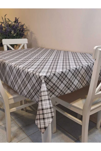 KAYDIRMAZ TABANLI PVC MUŞAMBA - DESENLİ SİLİNEBİLİR MASA ÖRTÜSÜ - Resim 2