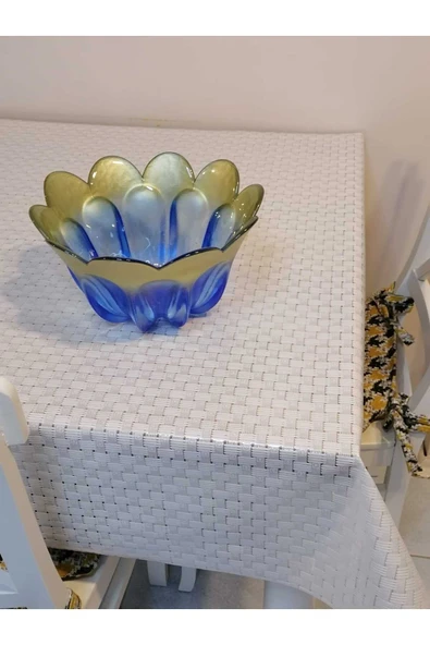 İTHAL PVC MUŞAMBA - DESENLİ SİLİNEBİLİR MASA ÖRTÜSÜ - Resim 4