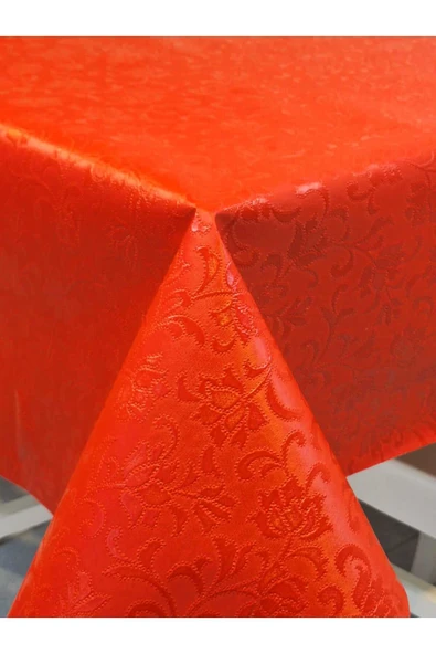 Elyaflı Pvc Muşamba - Desenli Silinebilir Masa Örtüsü - Resim 4