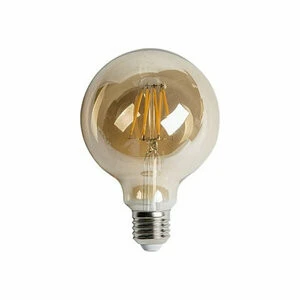 Cata CT-4286 6W E27 Duylu G95 Glop Rustik Led Ampul Amber ürün görseli