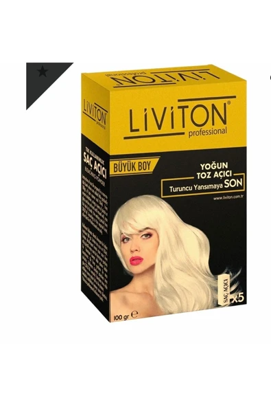 Liviton Saç Renk Açıçı 100 Gr Oryal +150 Ml Oksidan Liviton ürün görseli
