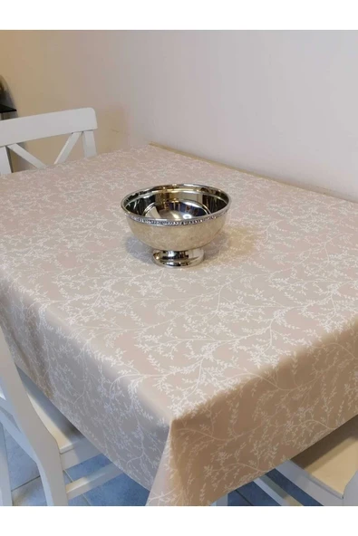 Elyaflı Pvc Muşamba - Desenli Silinebilir Masa Örtüsü - Resim 3