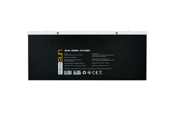 MEXXSUN Lityum Akü 12,8V 300Ah (LiFePo4) 3840Wh - Resim 3