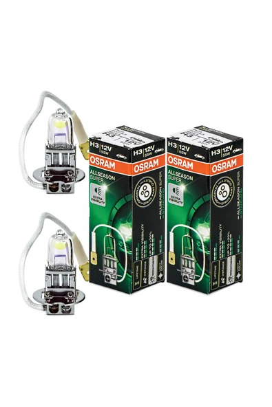 H3 Allseason Super %30 Kolormatik Kar Ve Sis Için Özel 2 Adet(YASAL HALOJEN) ürün görseli 1