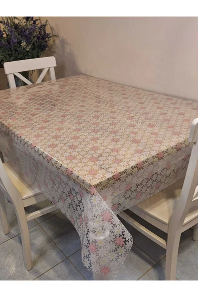 Ithal Pvc Muşamba - Desenli Silinebilir Masa Örtüsü - Resim 7