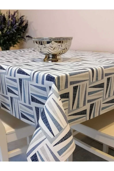 ELYAFLI PVC MUŞAMBA - DESENLİ SİLİNEBİLİR MASA ÖRTÜSÜ ürün görseli