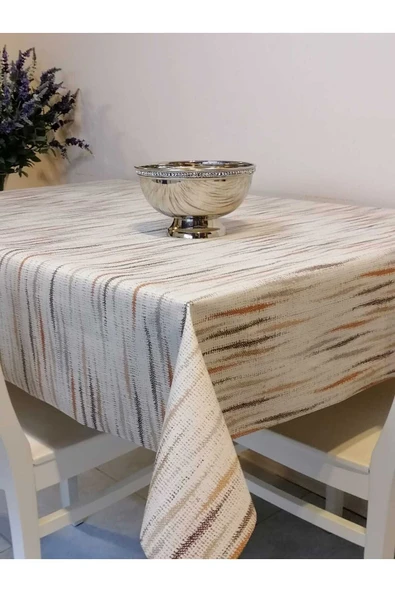 ELYAFLI PVC MUŞAMBA - DESENLİ SİLİNEBİLİR MASA ÖRTÜSÜ ürün görseli