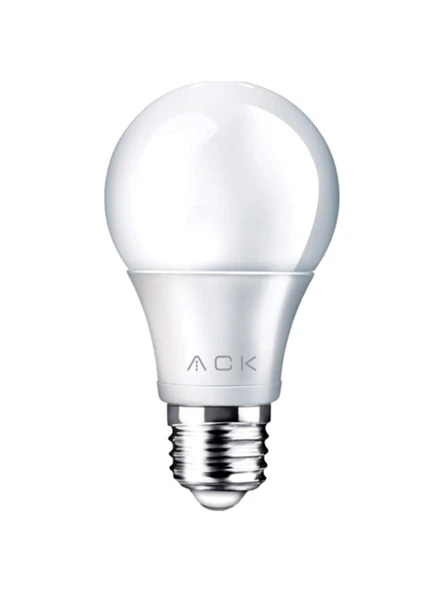 Ack Led Ampul Beyaz 9w 6500k E27 A60 880 Lumen ürün görseli