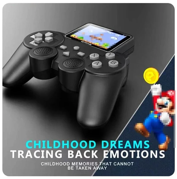 SepeteGelsin 500 Adet Nostalji Retro Oyun Taşınabilir Konsol S10 Gameboy - Resim 4