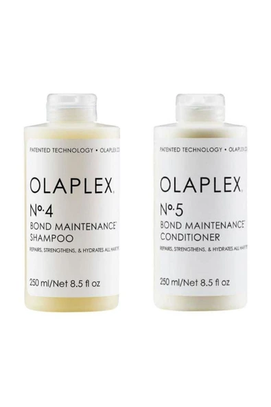 Olaplex Bağ Bakım No 4 Şampuan 250 ml + No 5 Krem 250 ml 2'li Set ürün görseli 1
