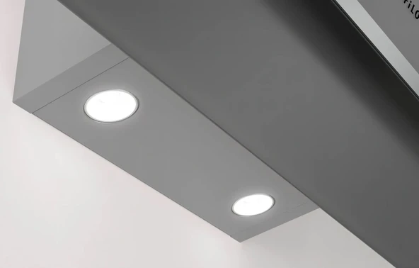 Profilo DVK8J671 Cam Yüzey Duvar Tipi Davlumbaz Gri - Resim 3