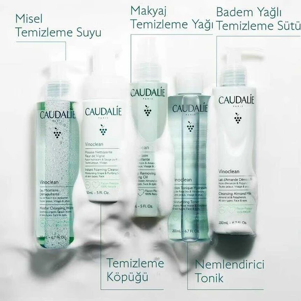Caudalie Vinoclean Temizleme Köpüğü İkili Set 2x150 ml - Resim 5