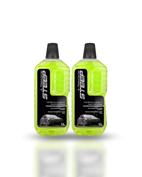 STEEP Ultimate Cilalı Oto Şampuan Ph Nötr 1 Lt    2 Adet ürün görseli 1