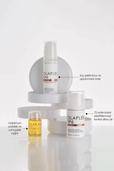 Olaplex The Complete Hair Repair System - Bağ Güçlendirici & Saç Onarıcı Saç Bakım Seti - Resim 7