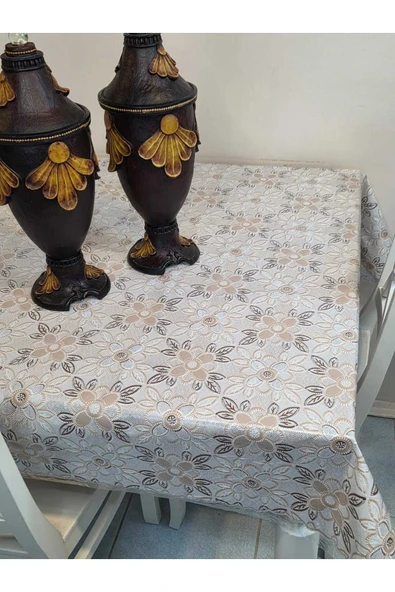 Ithal Pvc Muşamba - Desenli Silinebilir Masa Örtüsü - Resim 4