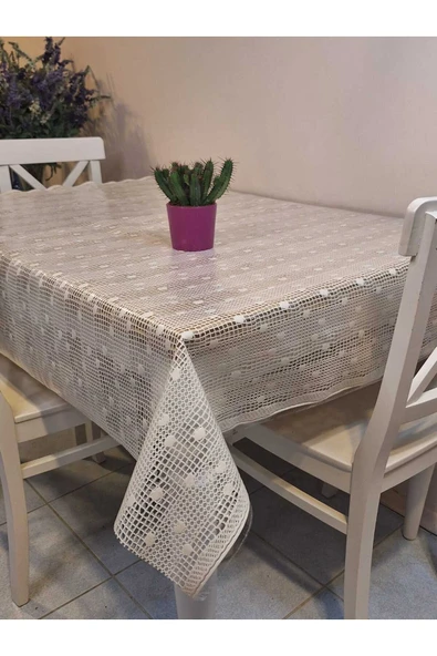 Ithal Pvc Muşamba - Desenli Silinebilir Masa Örtüsü ürün görseli