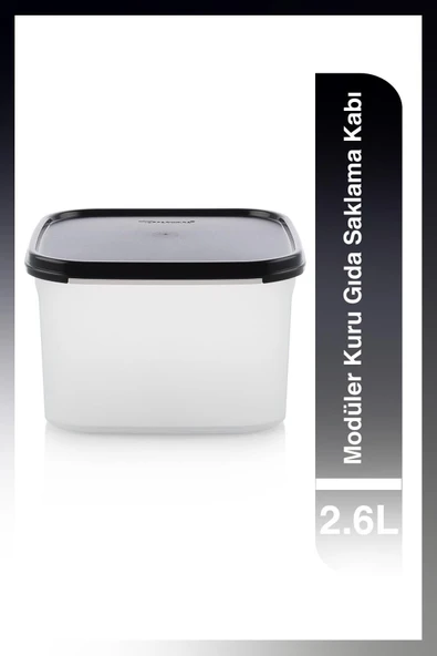 Modüler Kuru Gıda Ve Bakliyat Saklama Kabı 2.6 Lt ürün görseli 1