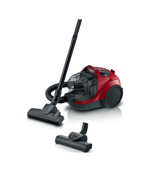 Profilo PSP5UPOW Toz Torbasız Süpürge Kırmızı - Siyah ürün görseli