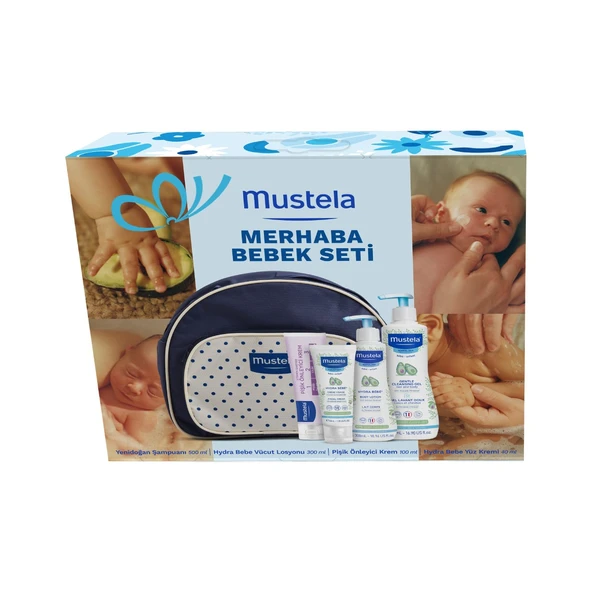 Mustela Merhaba Bebek Çantası Seti - Resim 2